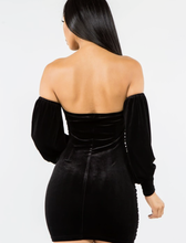Load image into Gallery viewer, Valvet Sweetheart Dress